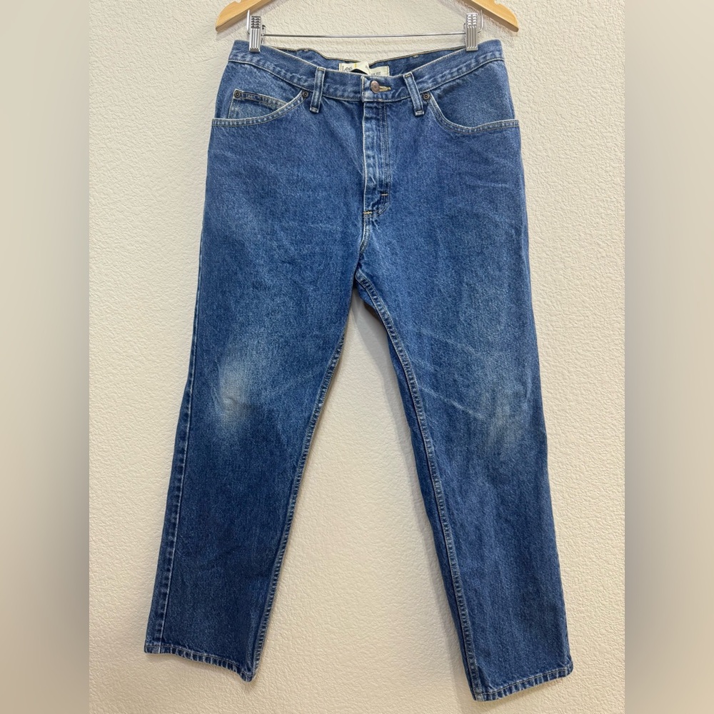 Vintage Lee Regular Fit Jeans 34x29 – Oversized Fit for Women | Unisex